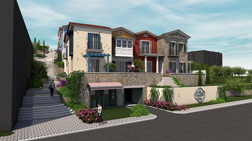 Çeşme'nin İncisi Valory Evleri'nin Temeli Atıldı