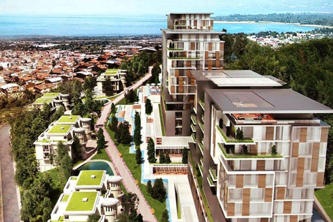 Yeşilin ve Mavinin Buluşma Noktası Yeşilin ve Mavinin Buluşma Noktası