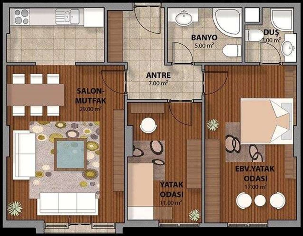 Premista Residence Projesi Kat Planları