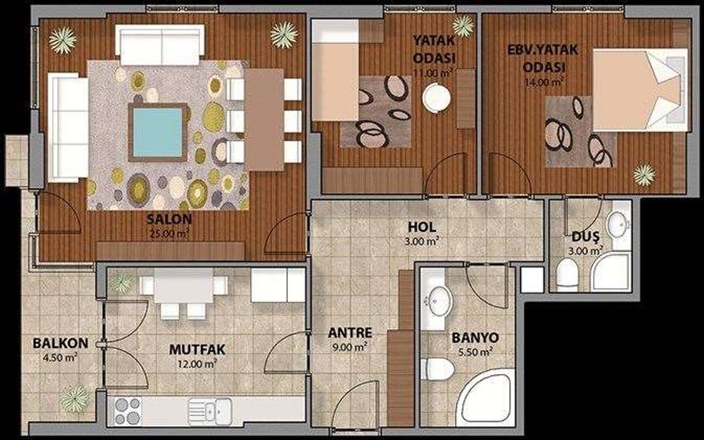 Premista Residence Projesi Kat Planları