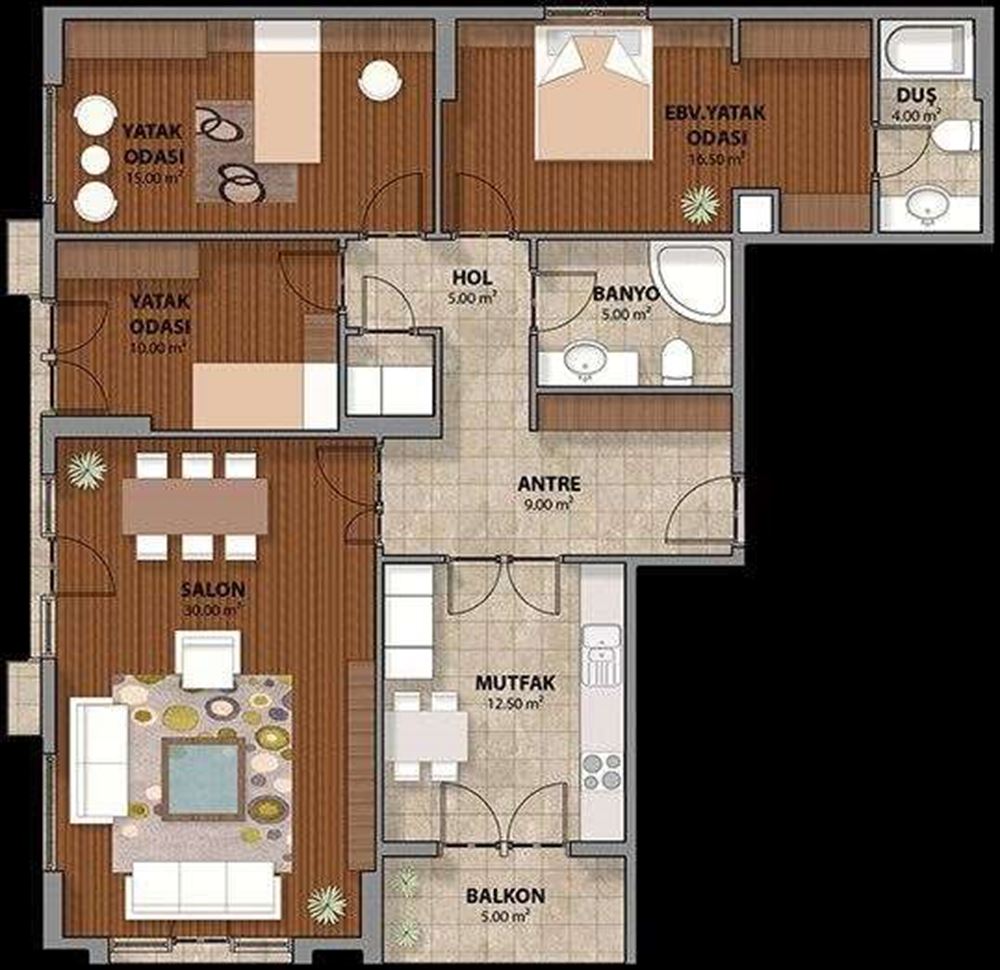 Premista Residence Projesi Kat Planları