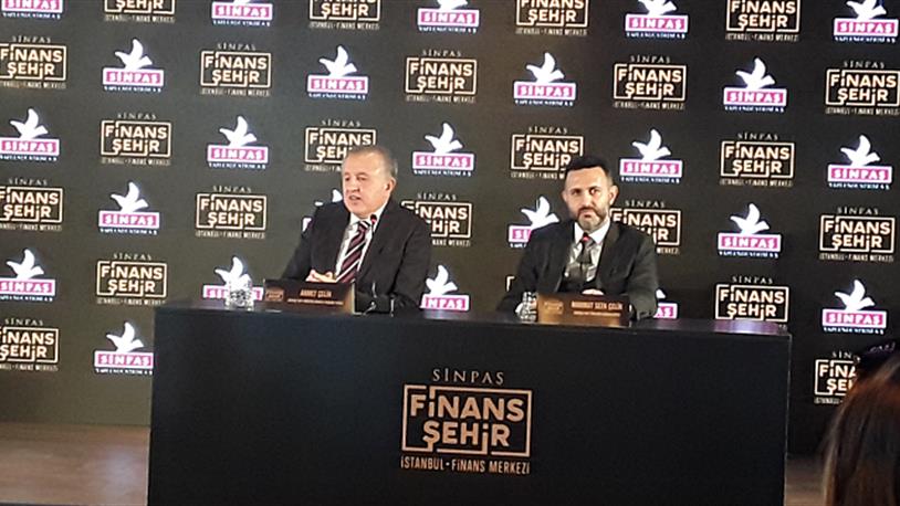 Sinpaş Finans Şehir Basına Tanıtıldı